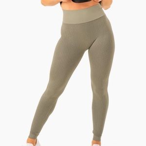 Like New Ryderwear Scrunch Honeycomb Leggings